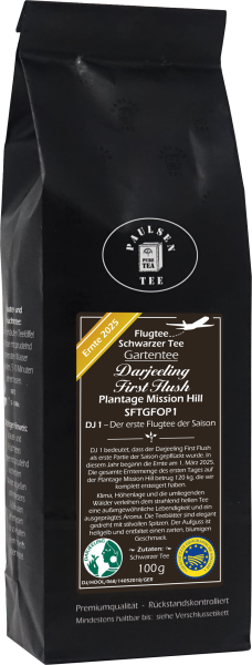 Flugtee 2025 Darjeeling First Flush Mission Hill SFTGFOP1 - DJ1